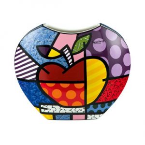 Vase en porcelaine Big Apple de Romero Britto