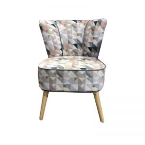 fauteuil d'appoint patchwork