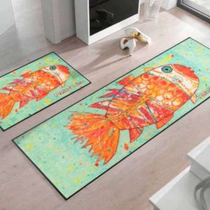 tapis funky fish kleentex