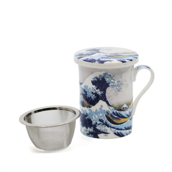 Mug tisanière La Vague Hokusai