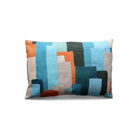 coussin Archi orange 60 x 40 cm