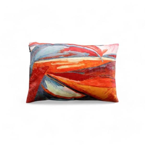 coussin Balinak vermillon 60 x 40 cm