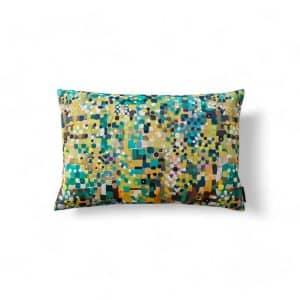 coussin confetti vert 60 x 40 cm