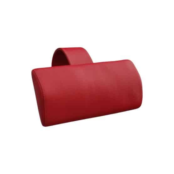 repose tete Cuir Balder signal red(rouge) code 64-14