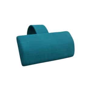 repose tete amovible pour fauteuil Tissu Lido pétrole code 37-36