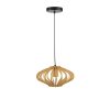 Suspension boule en bois design Tess 25 cm