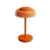 lampe champignon orange sans fil